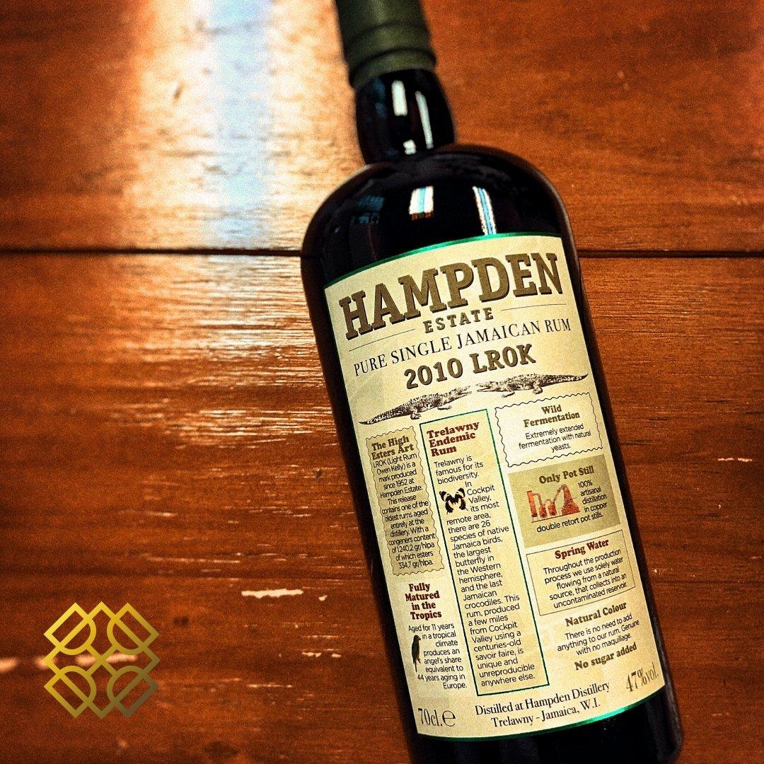 Hampden - 11YO, 2010 LROK, 47% - Rum - Country_Jamaica - Distillery_Hampden - New Arrivals 冧酒- - -