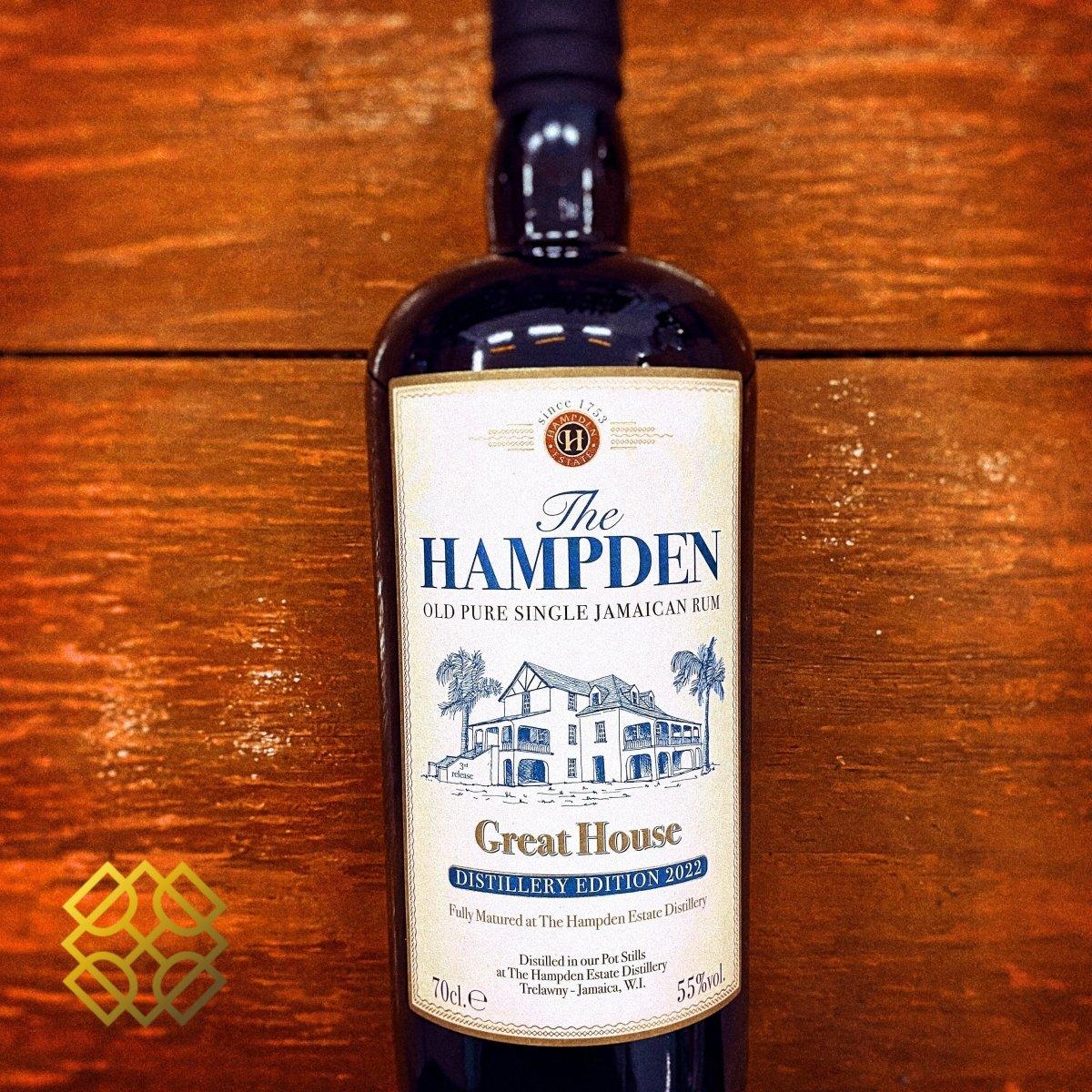 Hampden - Great House 2022 version, 55%  Type: Single Jamaica Rum 冧酒