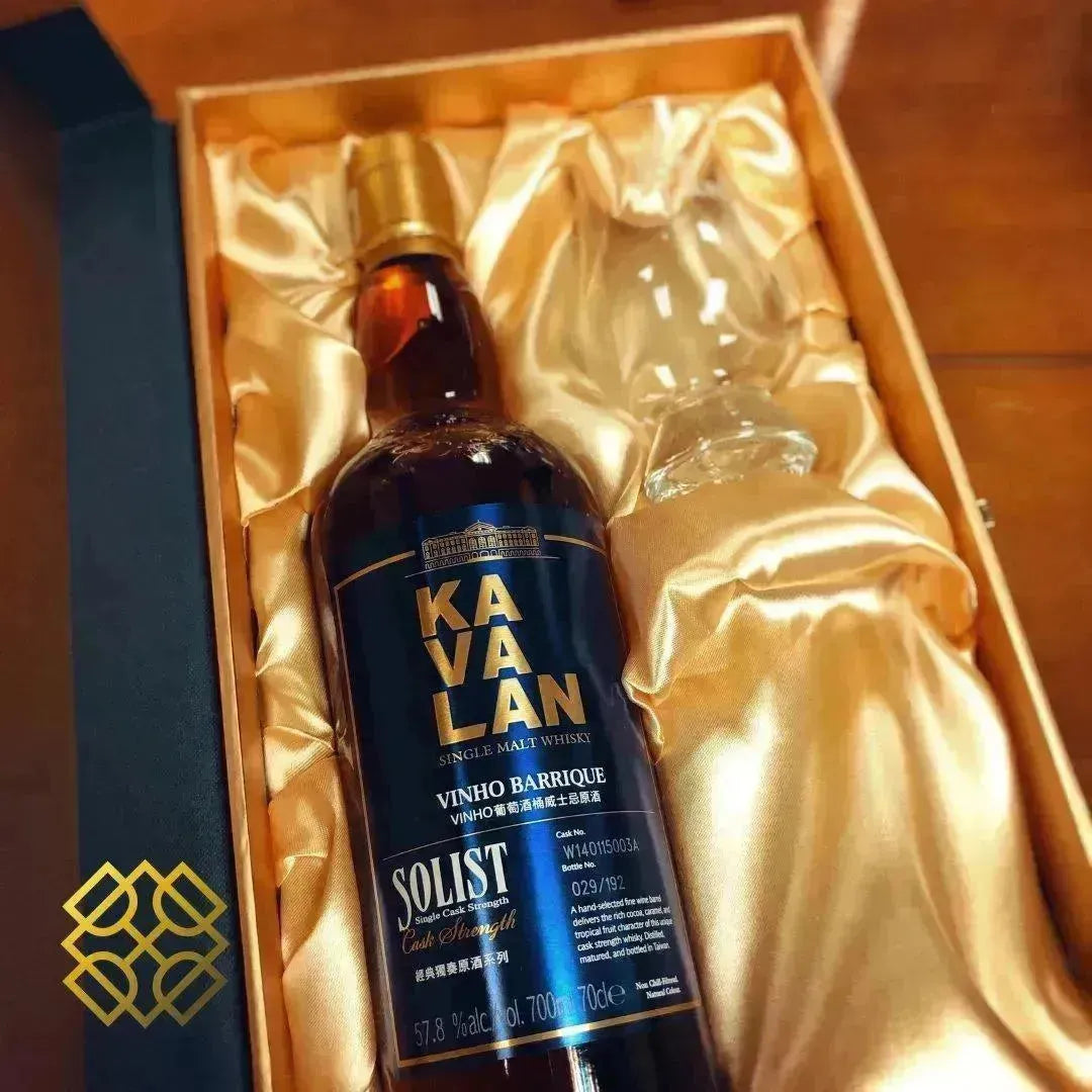 Kavalan - Solist Cask Strength Vinho Cask 禮盒裝 - Taiwanese Whisky