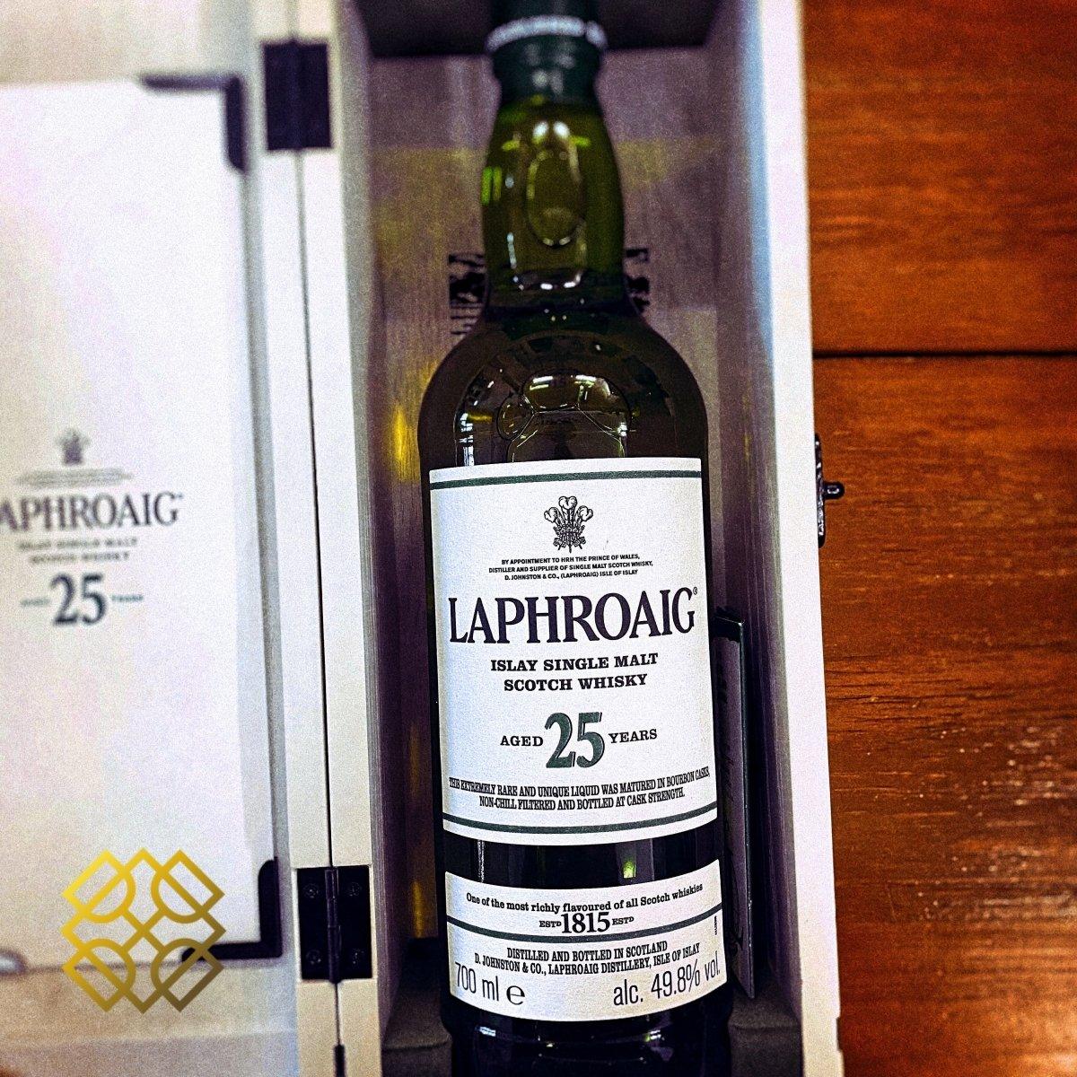 Laphroaig - 25YO, 2020 bottled, 49.8%  Type : Single malt whisky 威士忌