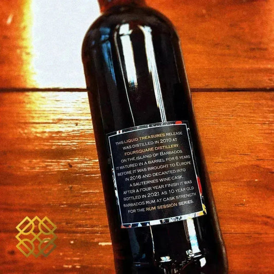 Liquid Treasures Foursquare - 10YO, 52.8% - Rum