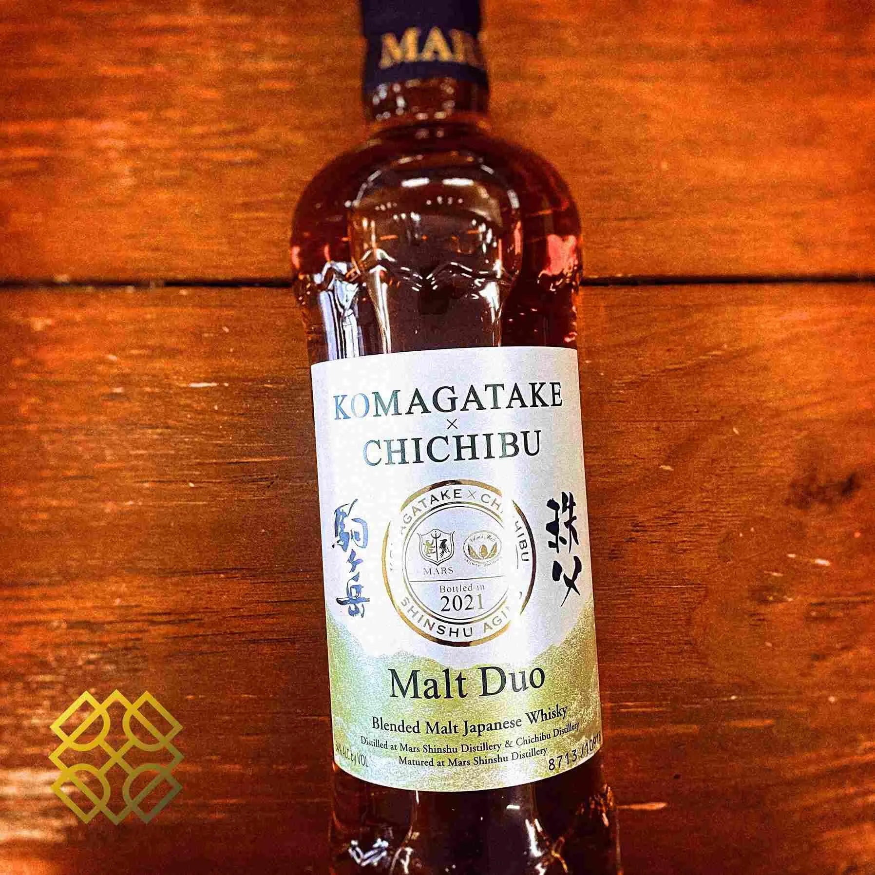 Mars - Malt Duo Komagatake 駒ケ岳 x Chichibu 秩父, 54% - Japanese Whisky