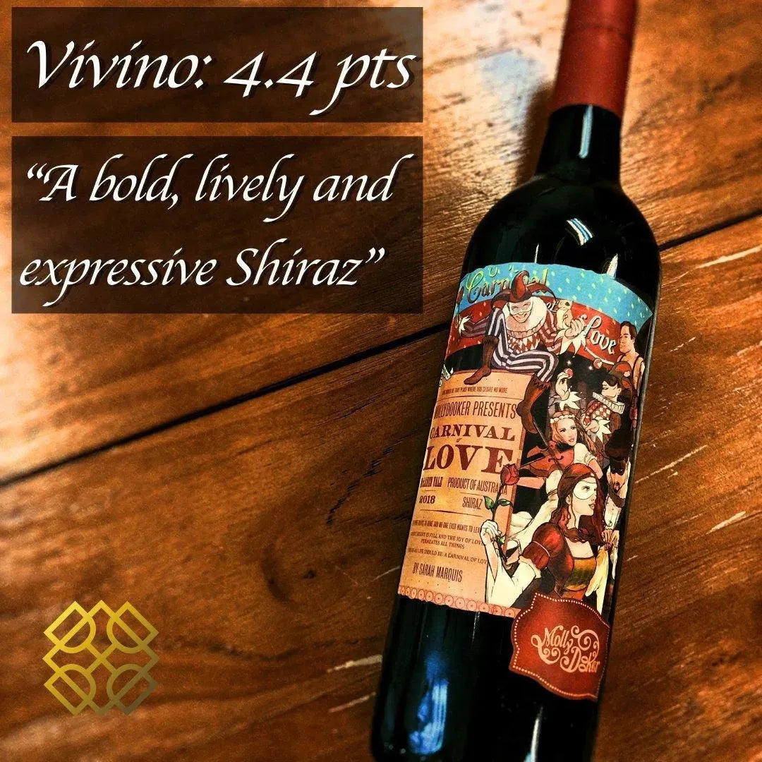 Mollydooker - Carnival of Love Shiraz 2018 (Vivino 4.4) - Red Wine - Australia