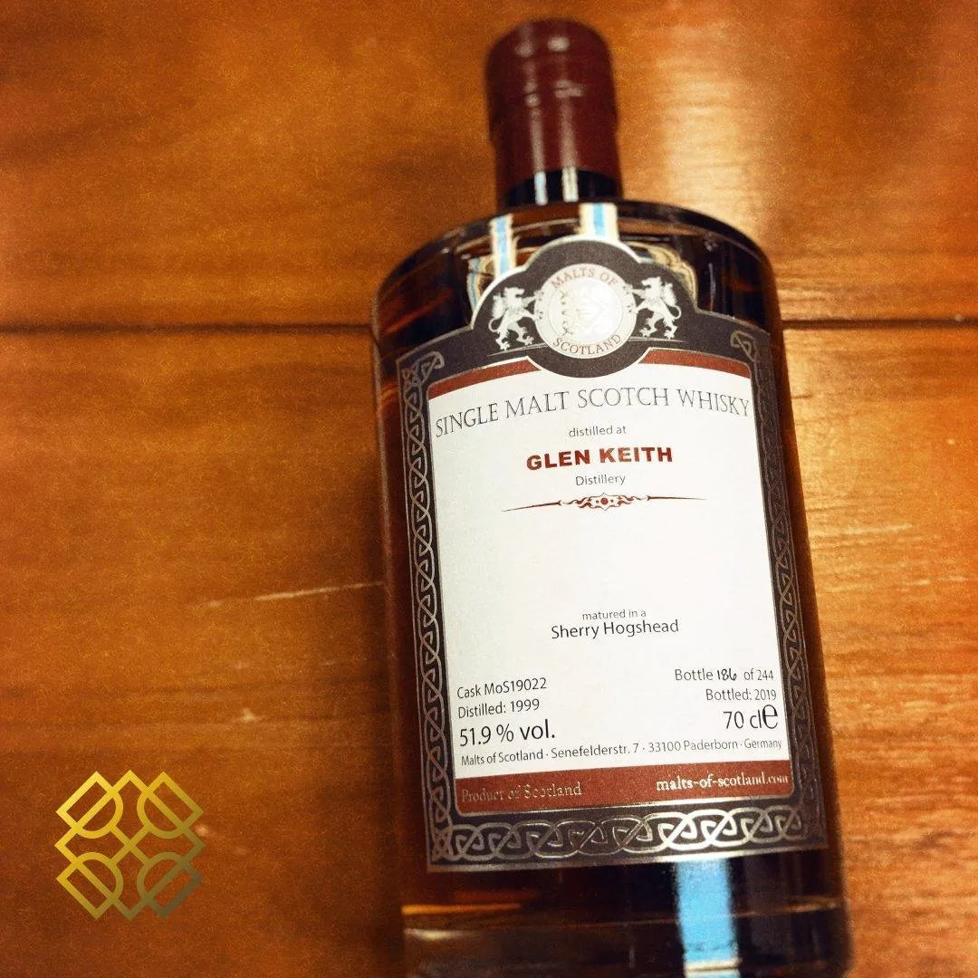 MoS Glen Keith - 1999/2019, 51.9% - Scotch Whisky