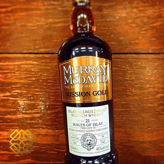 Murray McDavid - 21YO Islay Blended Malt, PX Sherry Finish, Trilogy III, 49.7% Type : Blended malt whisky 威士忌