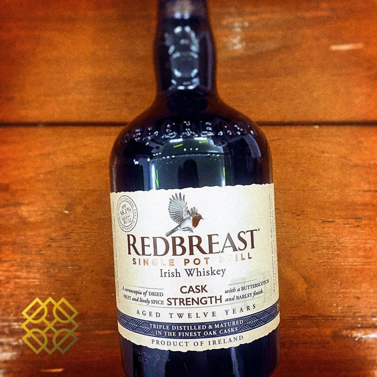 Redbreast - 12YO Cask Strength, B1/22, 2022, 58.1% (WB 88.61) - Irish Whiskey