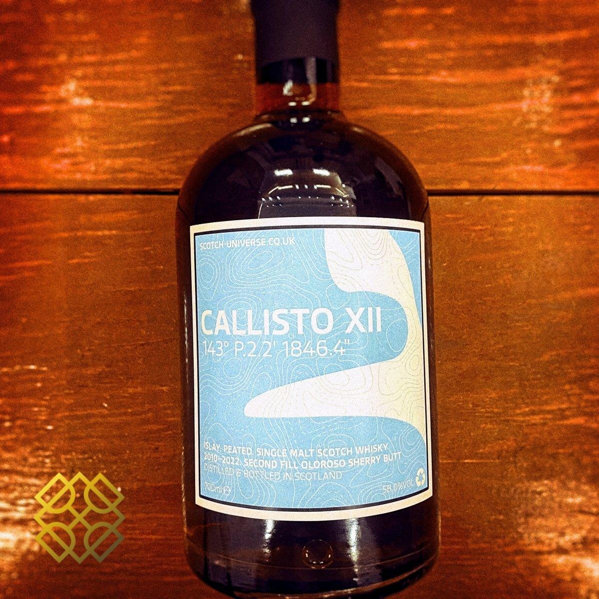 Scotch Universe Callisto XII (Caol Ila) - 11YO, 2010/2022, 58%  Type : Single malt whisky 威士忌