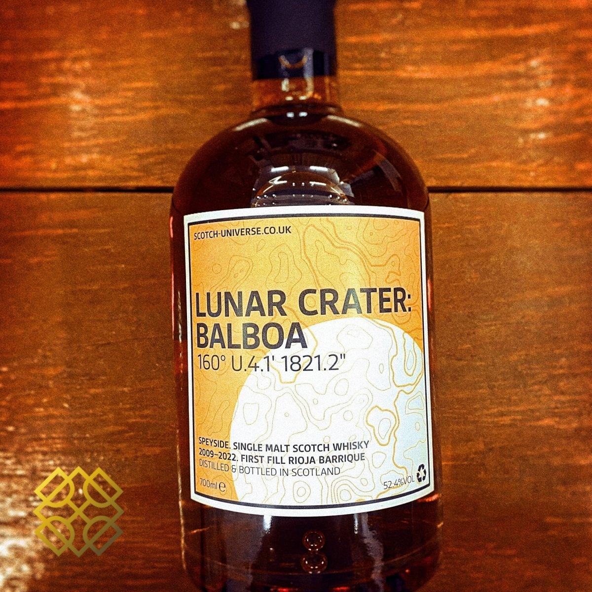 Scotch Universe Lunar Crater: Balboa (Linkwood) - 13YO, 2009/2022, 52.4%  Type : Single malt whisky 威士忌