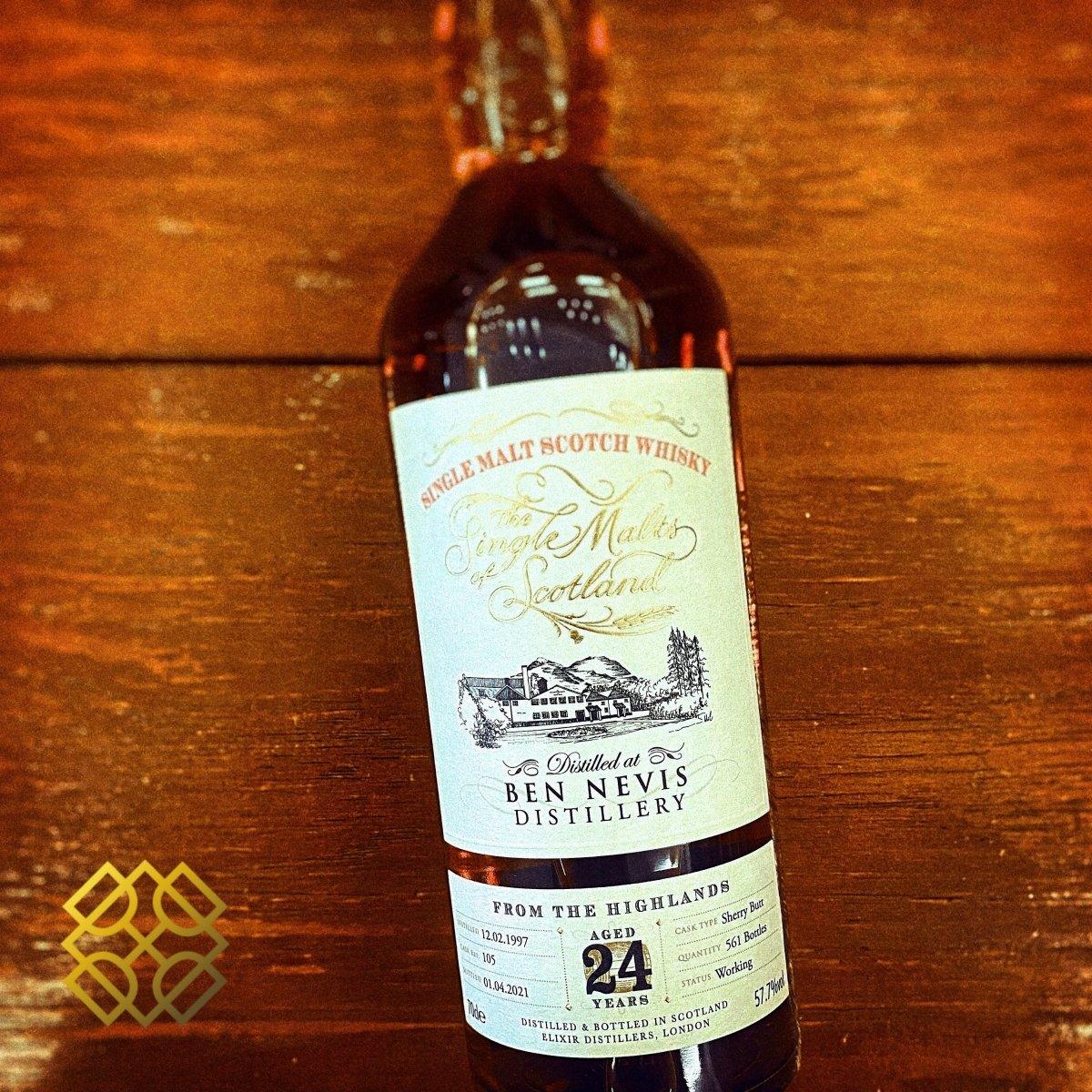 SMOS Ben Nevis - 24YO, 1997/2021, 57.7%  Type: Single Malt Whisky 威士忌