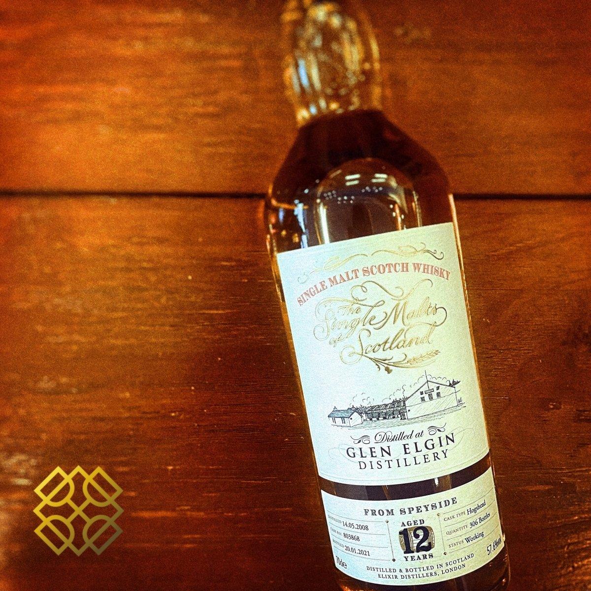 SMOS Glen Elgin - 12YO, 2008/2021, 57.6%  Type : Single malt whisky 威士忌
