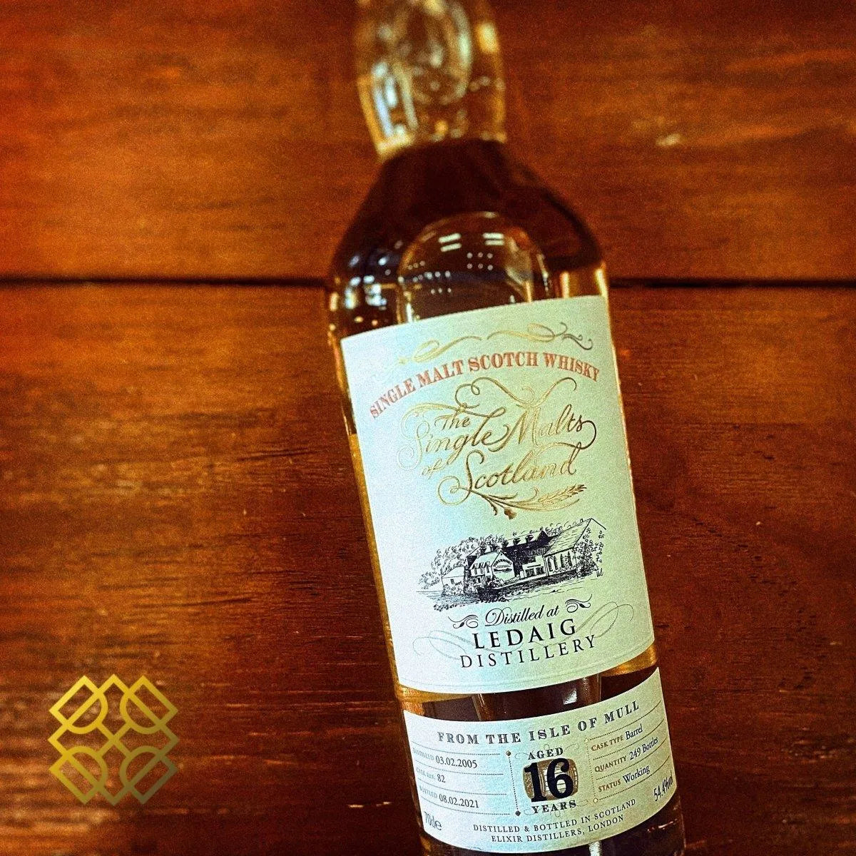 SMOS Ledaig - 16YO, 2005/2021, 54.4% - Scotch Whisky