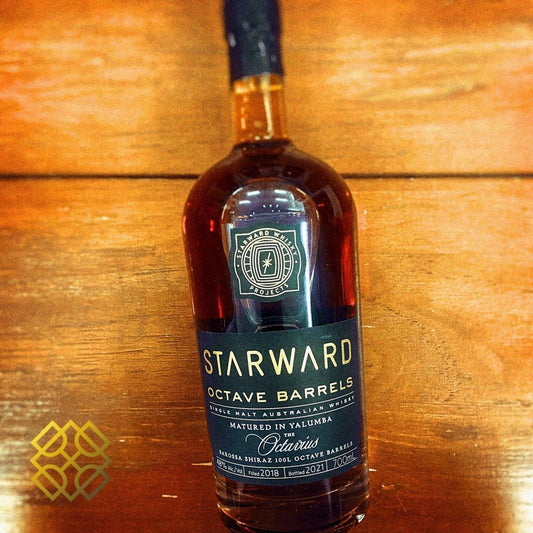 Starward - 3YO, 2018/2021, Octave Barrels, 48%  Type : Single malt whisky 威士忌