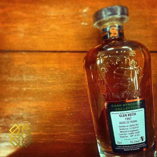 SV Glen Keith - 22YO, 1997/2019, 55.3% - Scotch Whisky