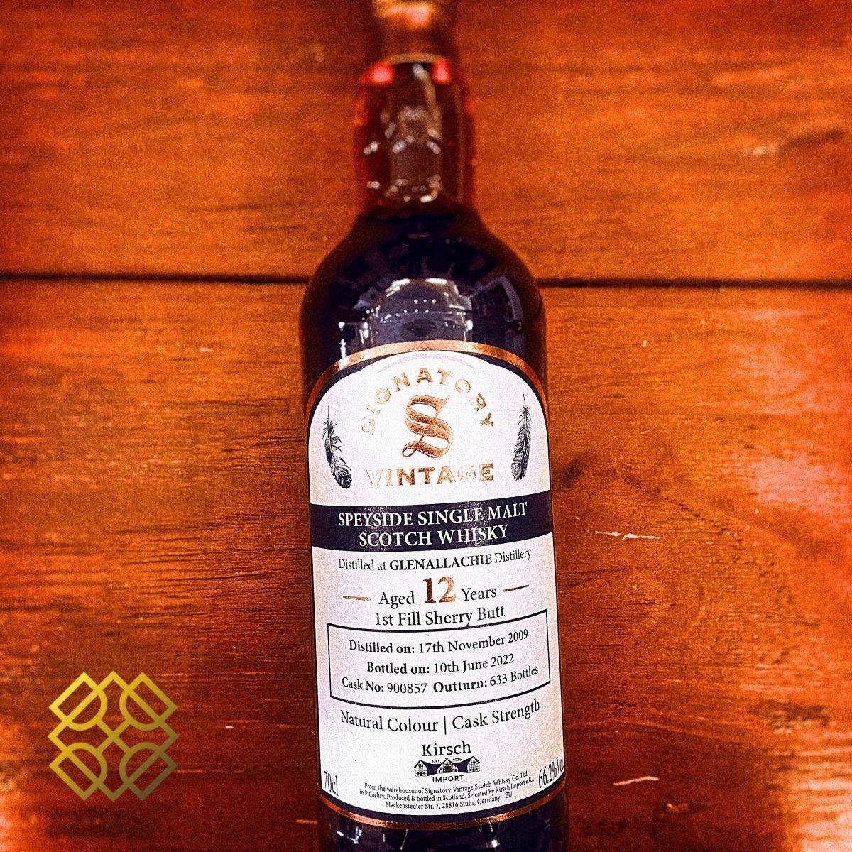 SV Glenallachie - 12YO, 2009/2022, 66.2%  Type : Single malt whisky 威士忌