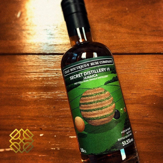 TBRC Secret Distillery - #1 6YO, Jamaica, 51.5%, Batch 2 - Rum