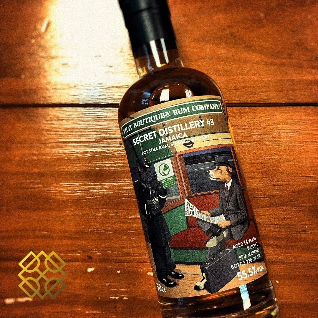 TBRC Secret Distillery - #3 (Monymusk) 14YO, Jamaica, 55.5%, Batch 2 - Rum