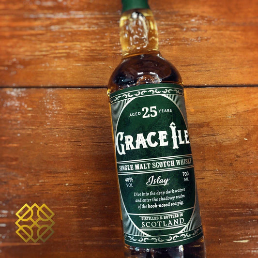 The Character of Islay Grace Île - 25YO, 2020 bottled, 48%  Type : Single Malt Whisky