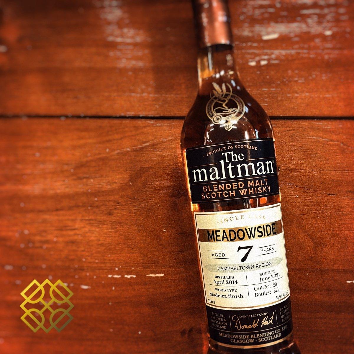 The Maltman - 7YO, Campbeltown Blended, Medeira Finish, 54.9% - 威士忌 - Country_Scotland  _The Maltman-