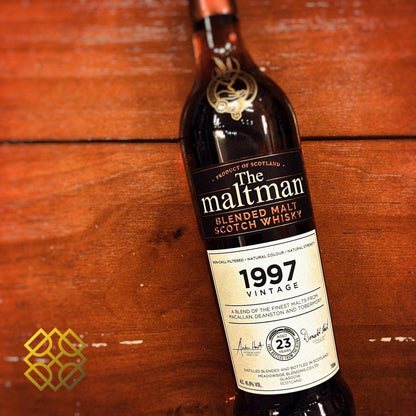 The Maltman Blended 23YO, 1997 (Macallan, Deanston & Tobermory) - Scotch Whisky - Country_Scotland -The Maltman