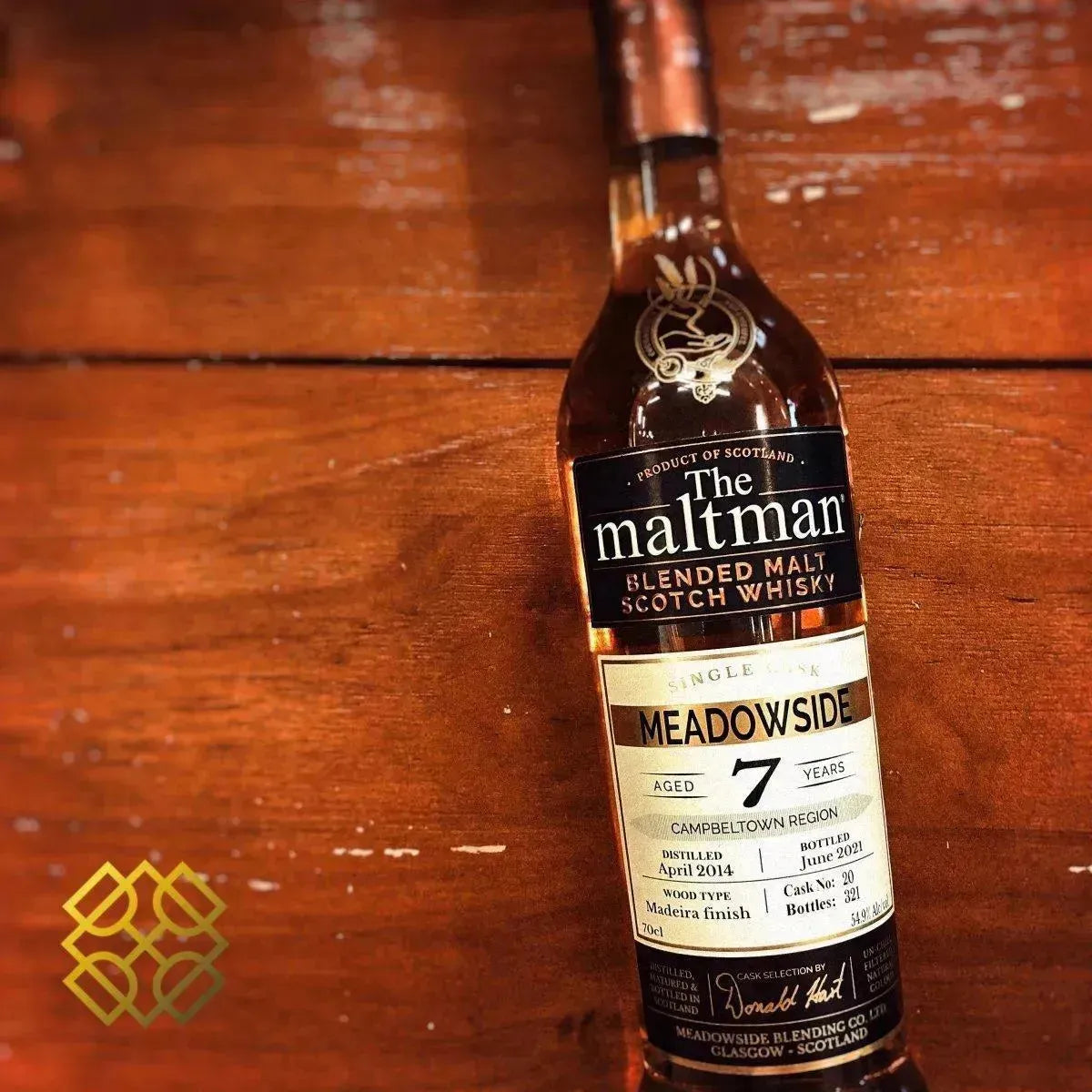 The Maltman - Campbeltown Blended 7YO, 54.9% - Scotch Whisky