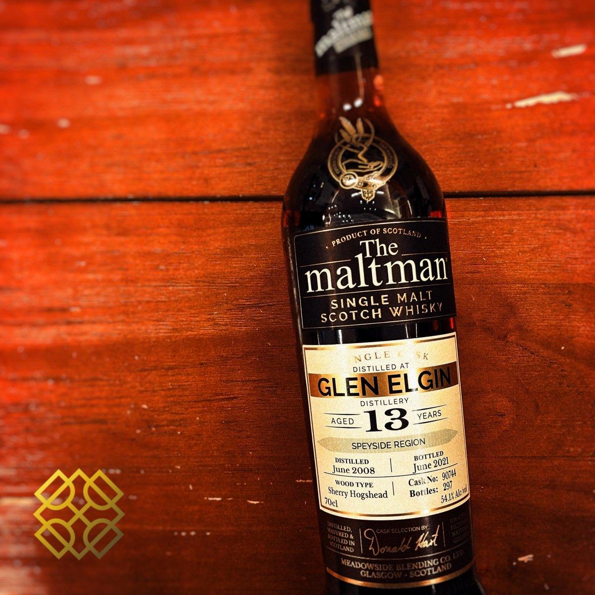 The Maltman Glen Elgin - 13YO, Sherry Hogshead, 54.1% - 威士忌 - Country_Scotland - Distillery_Glen Elgin
