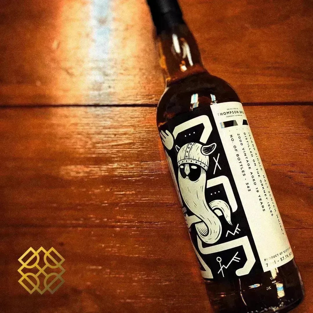 Thompson Bros Orkney (Highland Park) - 19YO, 57.1% (WF90) - Scotch Whisky