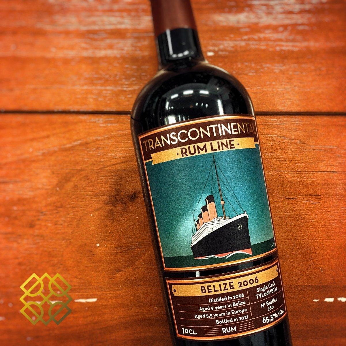 Transcontinental Rum Line Belize (Travelers) - 2006/2021, 65.5% - Rum - Country_Belize - Distillery_Travellers - LMDW - TCRL