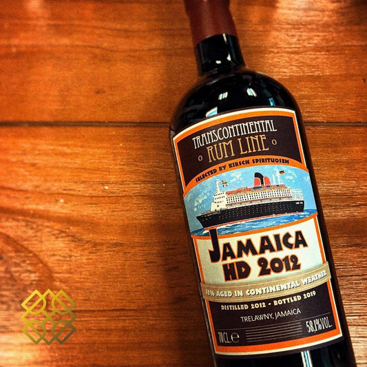 Transcontinental Rum Line - Jamaica HD (Hampden) 2012/2019, 58.1% - Rum - Country_Jamaica - Independent Bottler_LMDW - TCRL