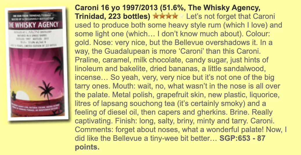 TWA Caroni - 16YO, 51.6% - Rum - Country_Trinidad - Distillery_Caroni - Independent Bottler_The Whisky Agency (TWA)