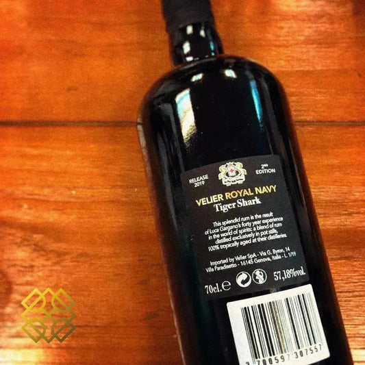 Velier Royal Navy - Tiger Shark, 57.18% - Rum
