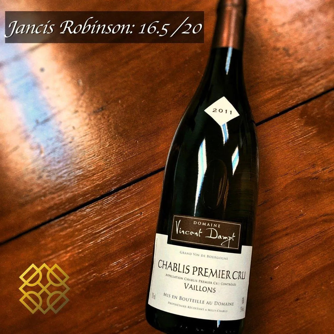 Vincent Dampt - Chablis Premier Cru 'Vaillons' 2011 (JR16.5) - White Wine