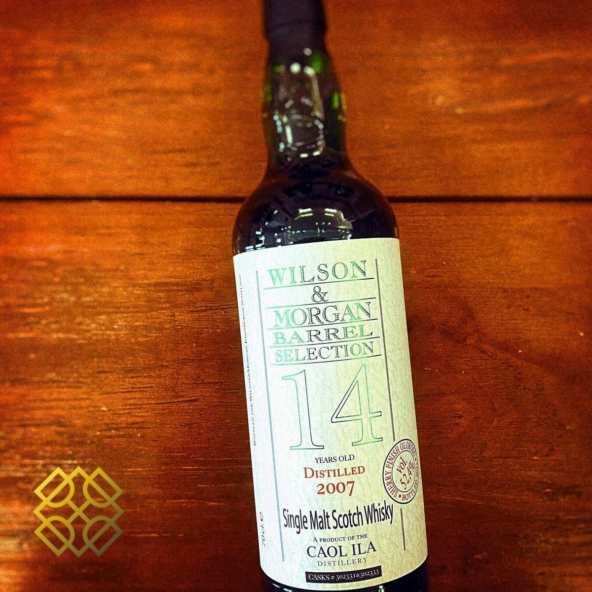 W&M Caol Ila - 14YO, 2007/2021, Oloroso, 52.4%  Type: Single malt whisky 威士忌