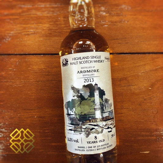Wu Dram Clan Ardmore - 8YO, 2013/2022, 53.2%  Type : Single malt whisky